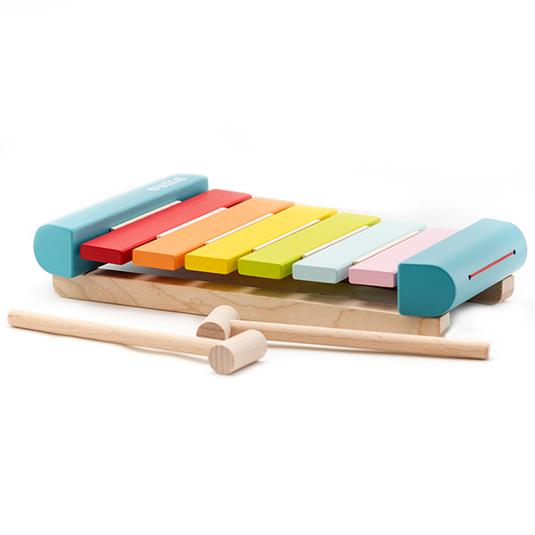 Cymbales en bois - xylophone pour enfants, couleurs de l'arc-en-ciel   JOUETS ET JEUX \ Apprentissage et développement de l'enfant \ Jouets  éducatifs JOUETS ET JEUX \ Apprentissage et développement de l'enfant \