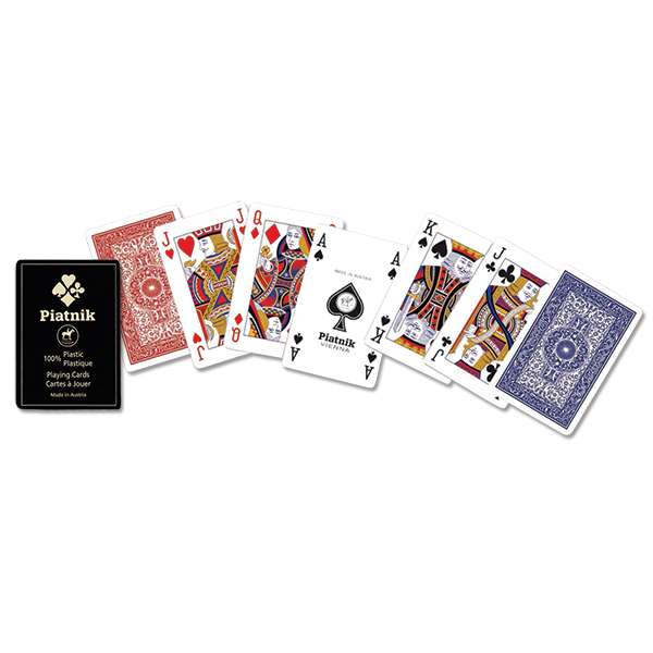 Goods & Gadgets Jumbo Poker Cards in XXL - Cartes à Jouer au Poker